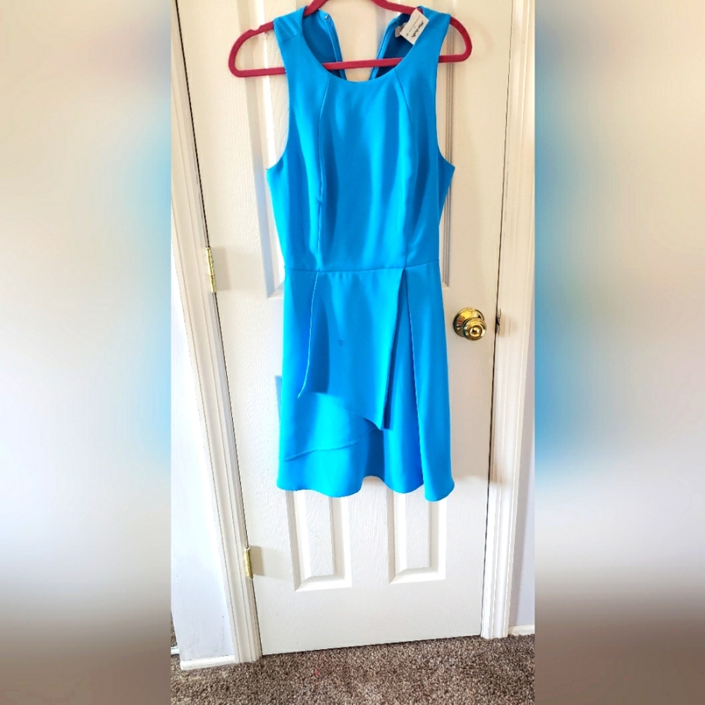 Blue dress